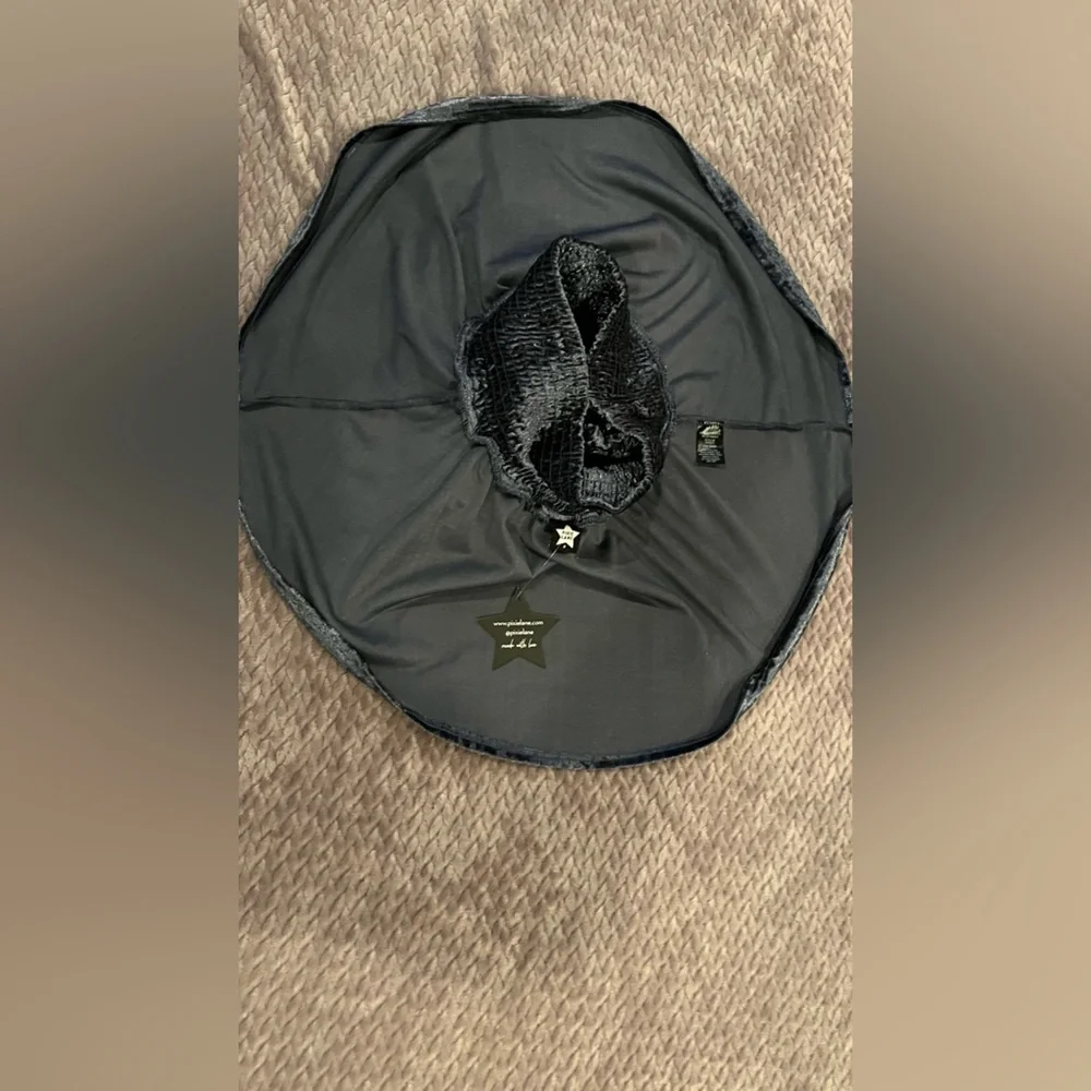 PixieLane Girls' Crushed Night Sky Blue Tiered Skirt Size 8 🤍✨ - Picture 3 of 5